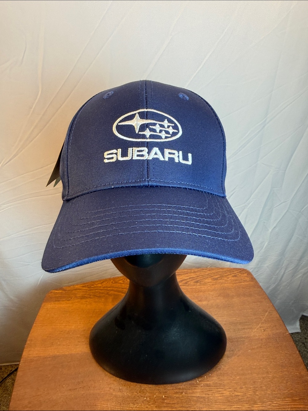 Navy Blue Subaru Logo Baseball Cap